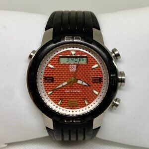 ESQ Swiss Octane Analog Digital Chronograph Quartz men  Watch E5356 running